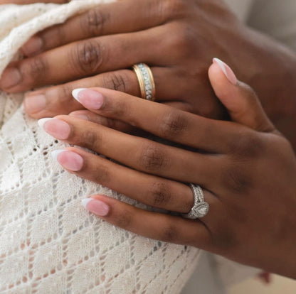 ShadedbyShanell Essential French Tips | PINK FILL | 30 NAILS PRESS-ON SET