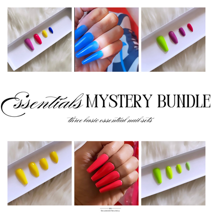 3 For $43 Spring & Summer BASIC Essentials Mystery Bundle | 60 PRESS ON NAILS