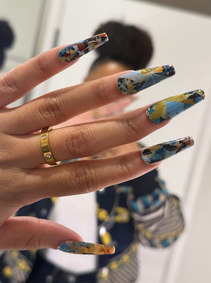 Under the Sea - Maldives Edition | 20 NAILS PRESS-ON SET