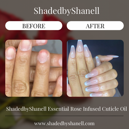 ShadedbyShanell Essential Rose Infused Cuticle Oil