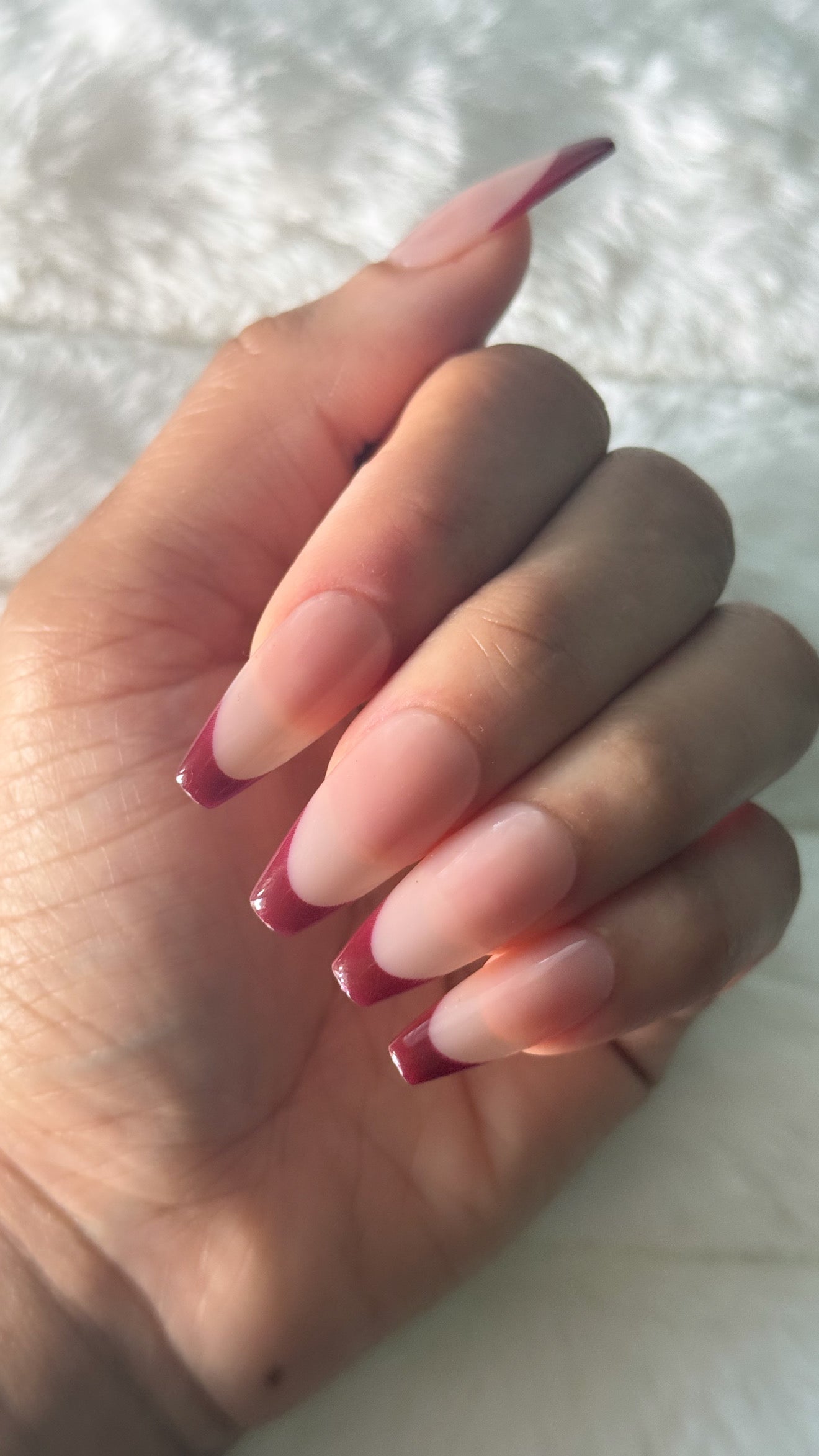 ShadedbyShanell Essential French Tips | SHEER NUDE FULL | 30 NAILS PRESS-ON SET | Medium Ballerina | Nude Collection ShadedbyShanell