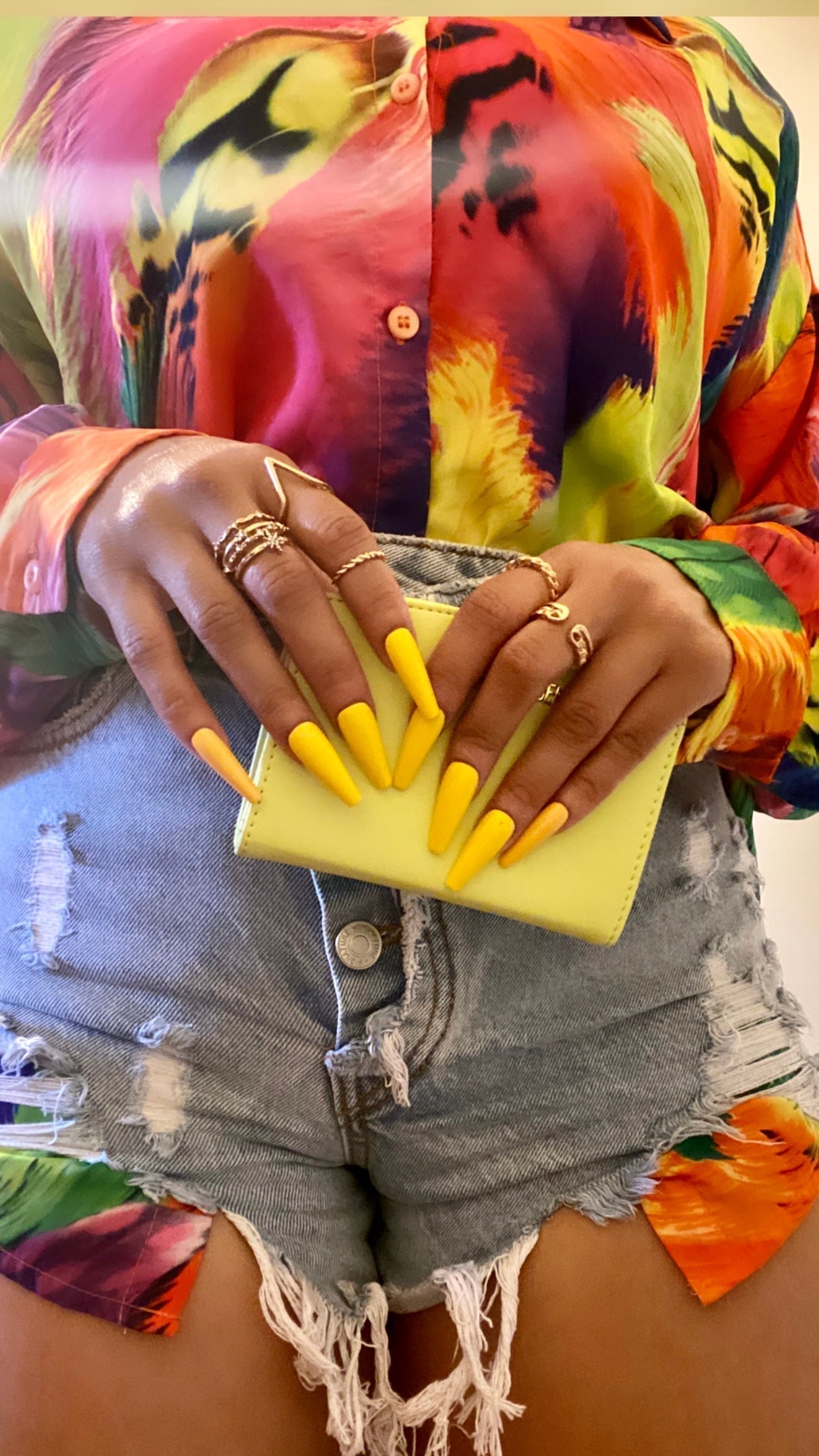 Shades of Summer '23: In the Sunshine | Shades of Yellow - Premium Press-On Nails from ShadedbyShanell - Just $25! Shop now at ShadedbyShanell