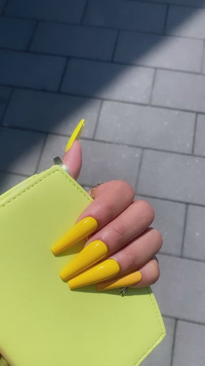 Shades of Summer: In the Sunshine | Shades of Yellow | 20 NAILS PRESS-ON SET