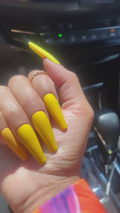 Shades of Summer: In the Sunshine | Shades of Yellow | 20 NAILS PRESS-ON SET