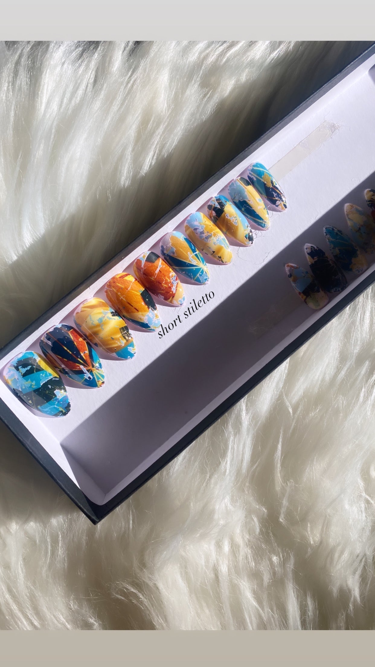 Under the Sea - Maldives Edition - Premium Press-On Nails from ShadedbyShanell - Just $60! Shop now at ShadedbyShanell