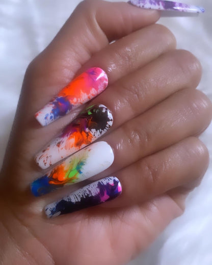 SBS Art District: The Luxury Pack Exhibit | A Gee$ & SBS Collab - Premium Press-On Nails from ShadedbyShanell - Just $60! Shop now at ShadedbyShanell