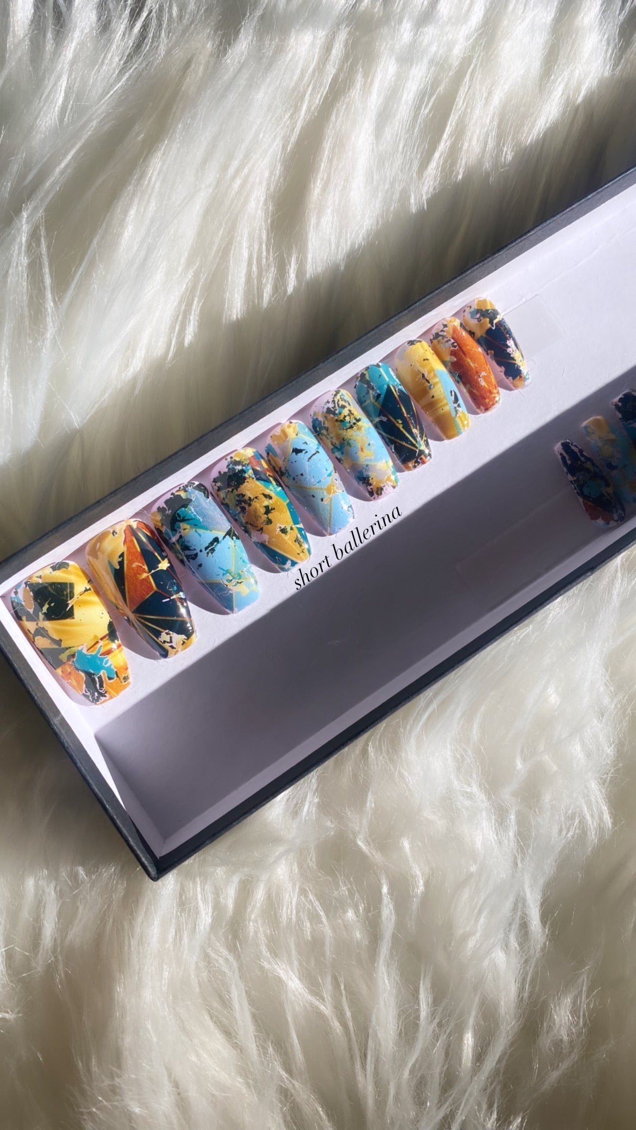 Under the Sea - Maldives Edition - Premium Press-On Nails from ShadedbyShanell - Just $60! Shop now at ShadedbyShanell